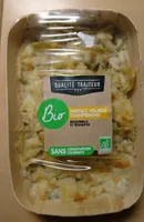 Farfalles volaille champignons