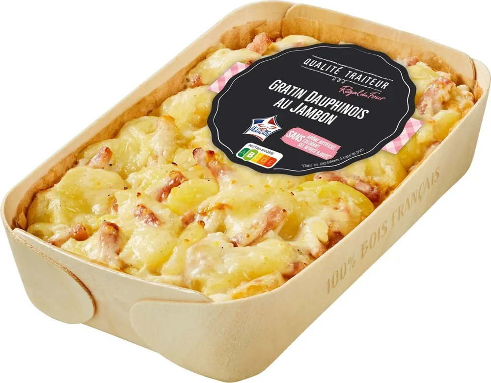 Gratin dauphinois au jambon pointe de muscade
