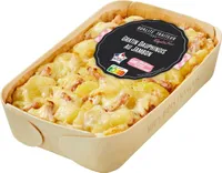 Gratin dauphinois au jambon pointe de muscade