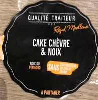 Cake chèvre et noix