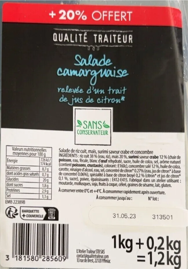 Salade camarguaise