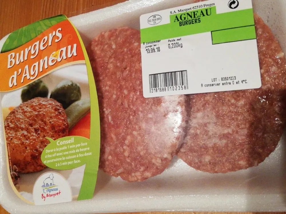 Burgers d'agneau