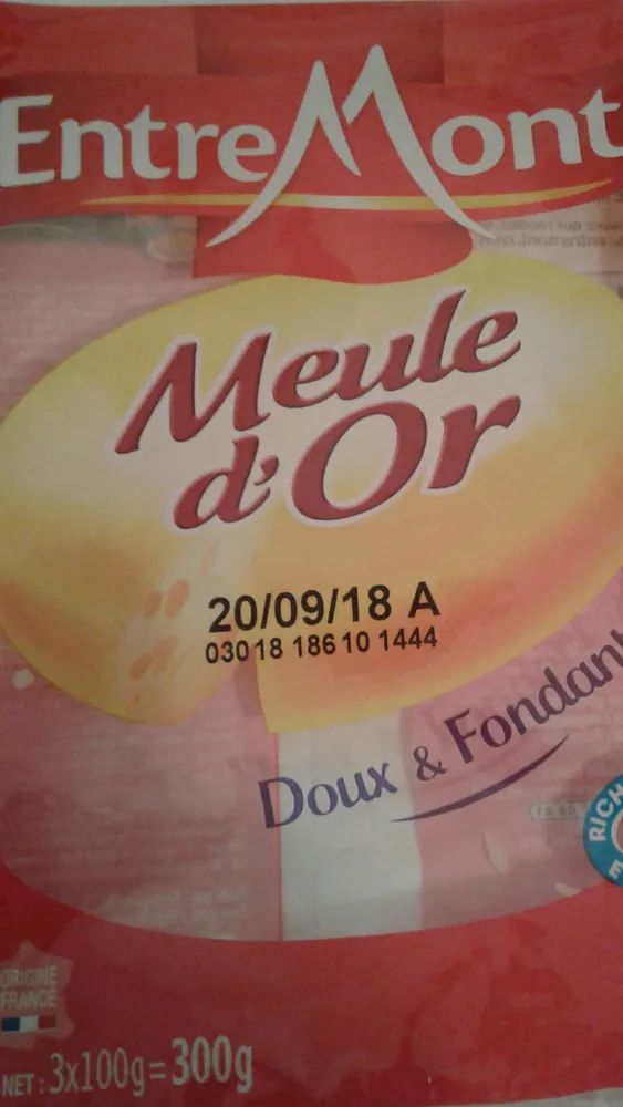 Fromage Meule d'Or râpé Entremont