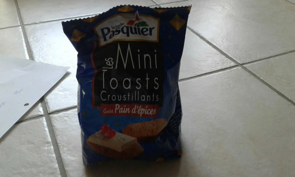 Mini toasts pain d'épices Brioche