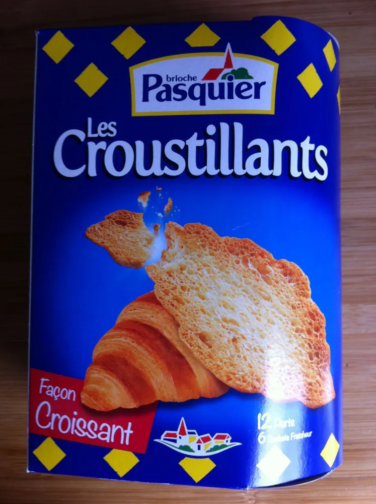 Les croustillants façon croissant