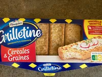 Grilletine Céréales et Graines x18