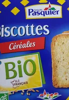 Biscottes céréales bio