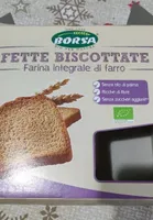 Fette biscottate farina integrale di farro