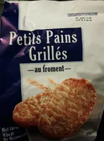 Petits pains grillés au froment