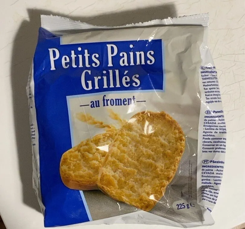 Petits pains grilles au froment