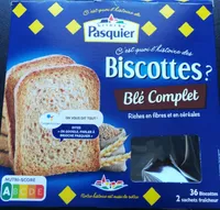 Biscottes - Blé complet