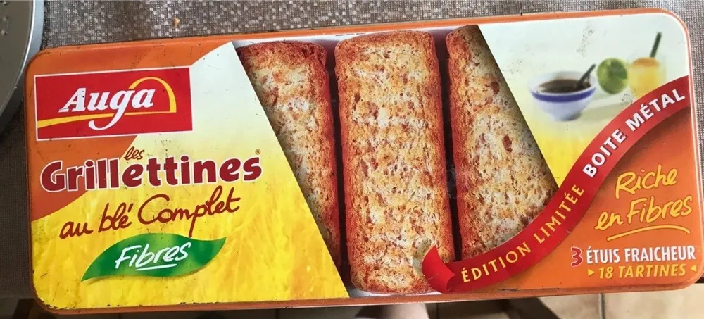 Grillettines au blé complet