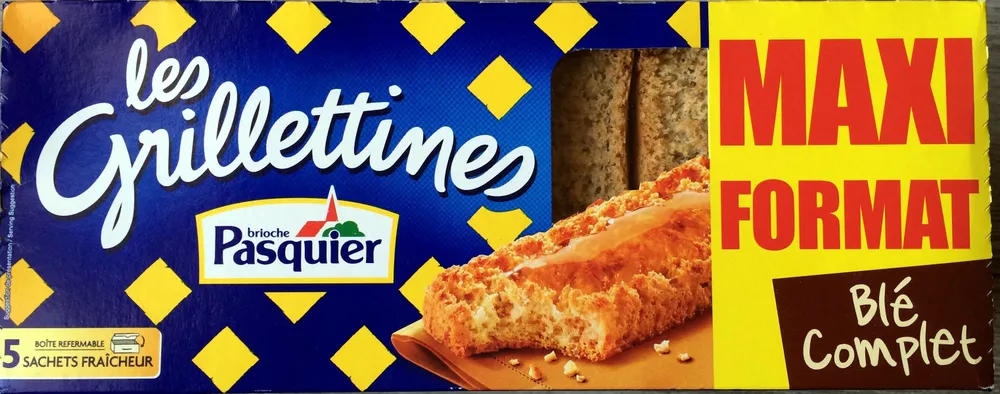 Les Grillettines au blé complet