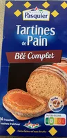 Tartines de Pain Blé Complet