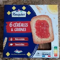 Biscottes  6 céréales et graines