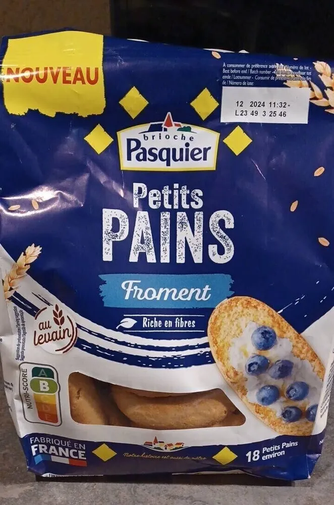 Petits pain au Froment