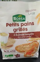 Petit pains grillés à la farine complète