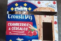 Crousti'dej cranberry & céréales