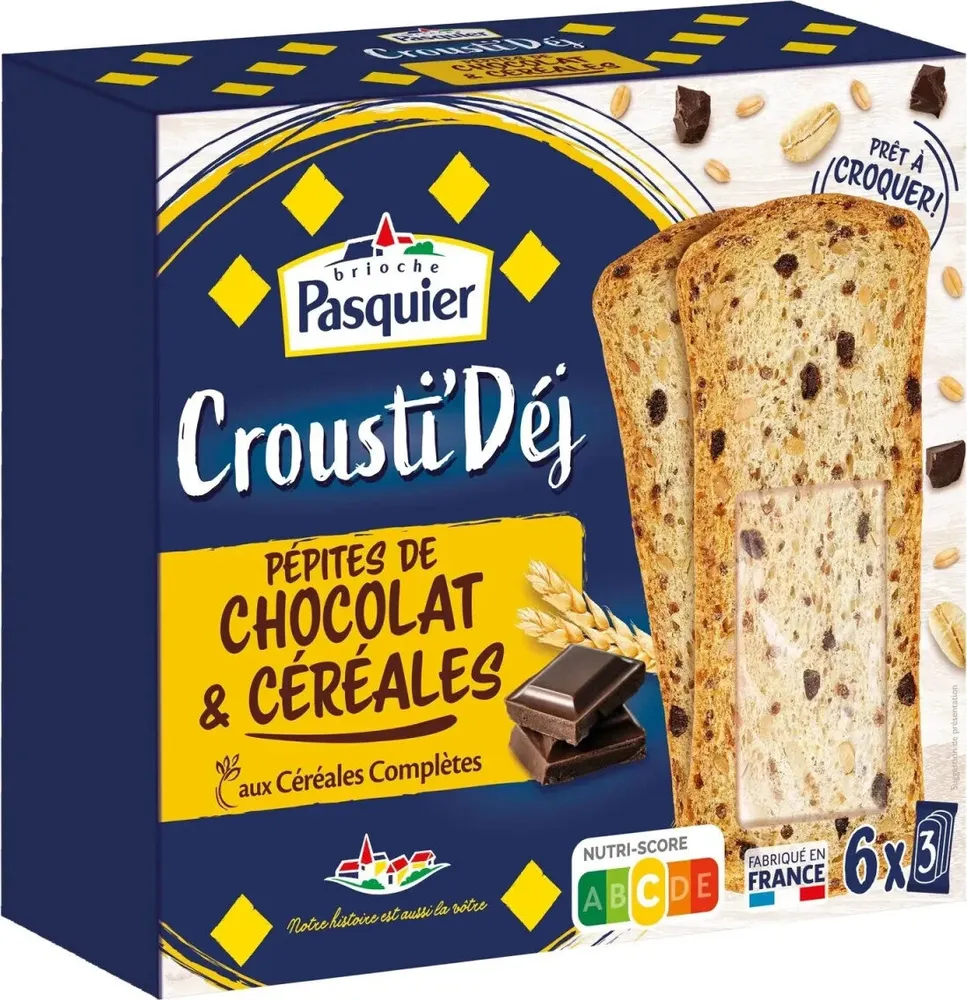Crousti Dej Chocolat & Céréales