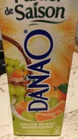 Danao raisin blanc mandarine