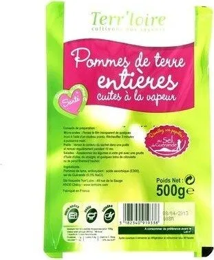 Pommes de terre Entieres