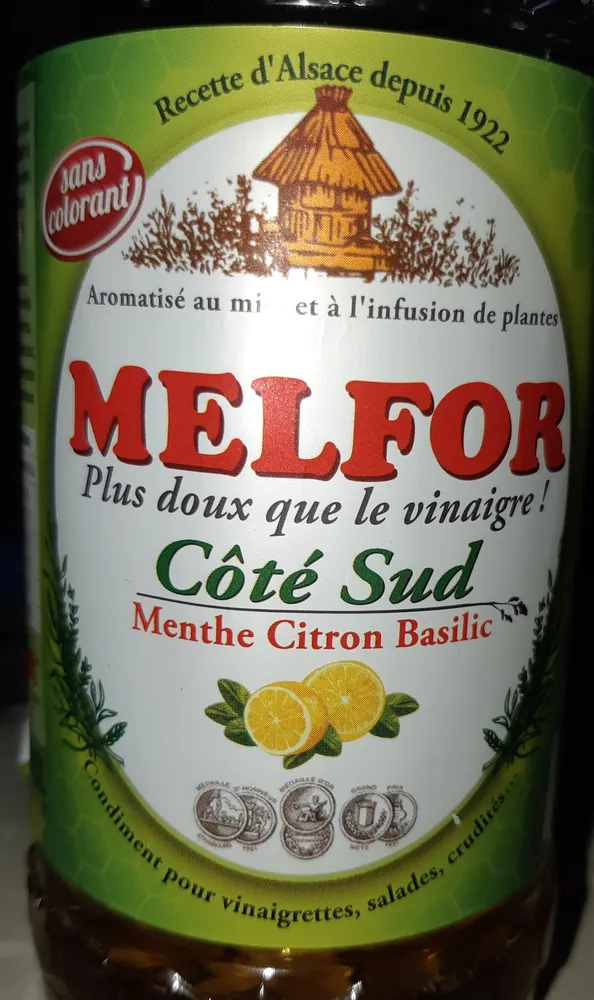 Menthe citron basilic
