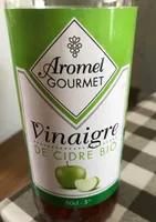 Vinaigre cidre biologique aromel gourmet 50