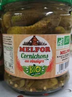 Melfor cornichons au vinaigre
