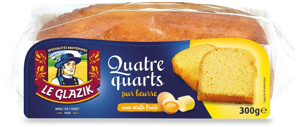 LE GLAZIK Quatre-Quarts 300g