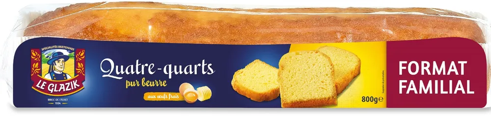 LE GLAZIK Quatre-quarts - 800g