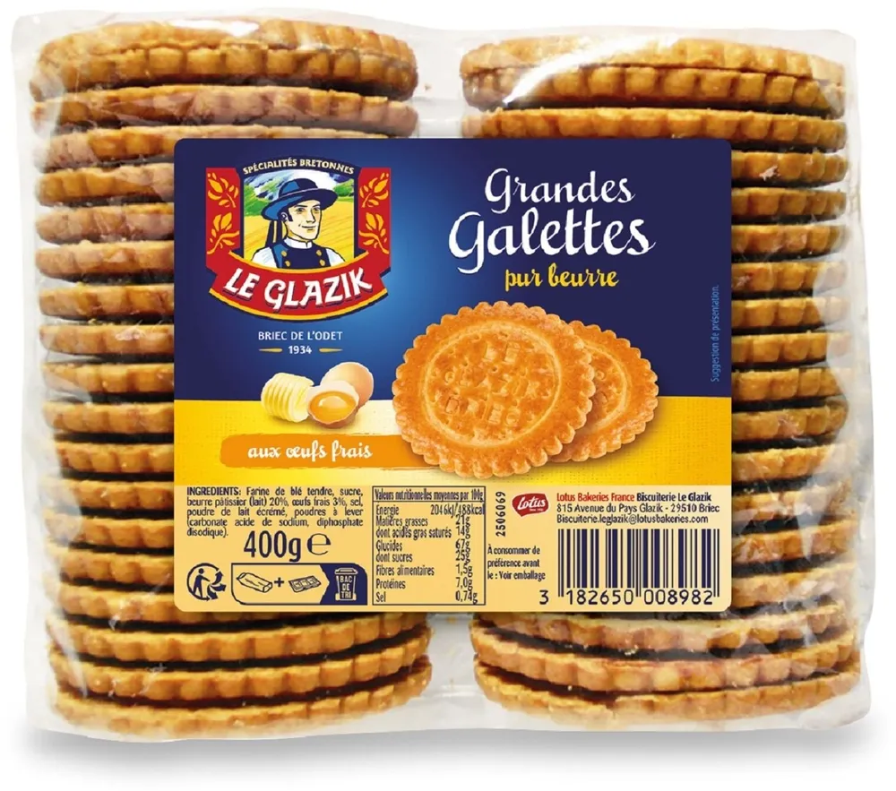 LE GLAZIK Grandes Galettes - 400g