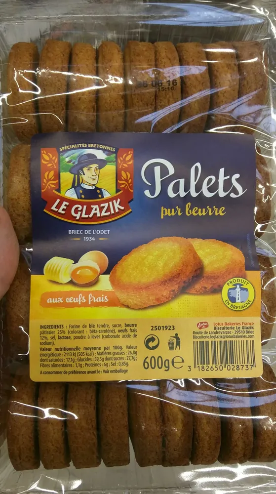 Palets pur beurre