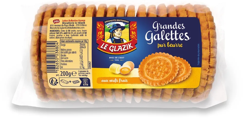 LE GLAZIK Grandes Galettes - 200g