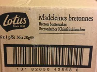 Madeleines bretonnes