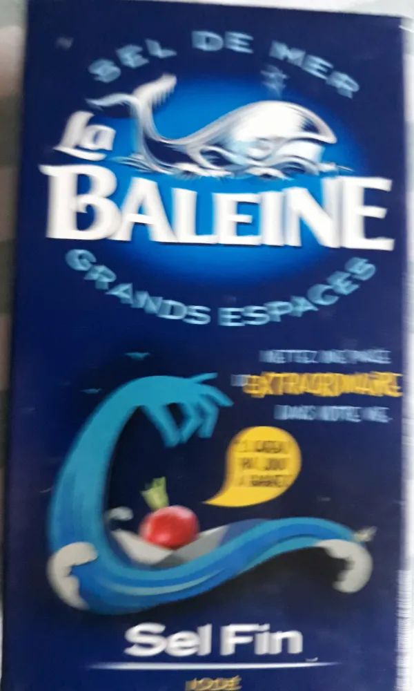 Sel de mer la baleine
