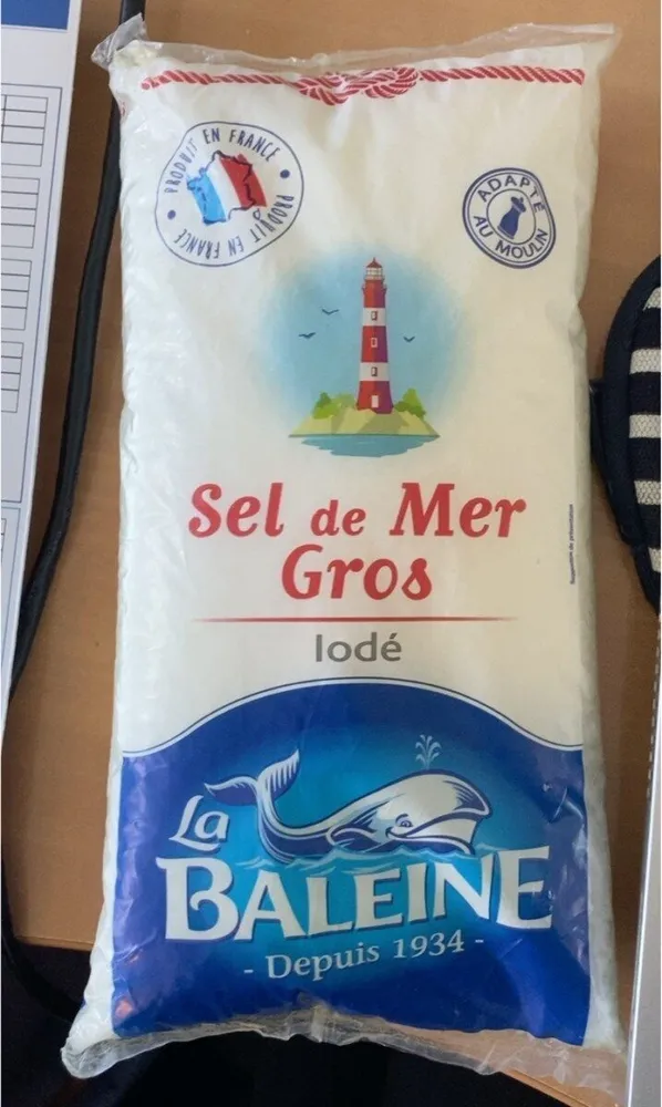 Gros Sel Blanc Iodé