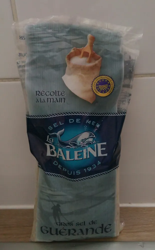 Gros sel gris de Guérande LA BALEINE