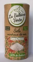 La Baleine Verte - Sels minéraux de mer -50% de sodium
