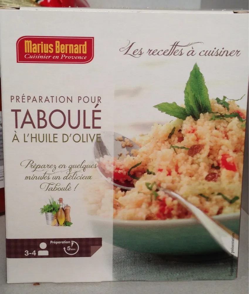 Taboulé à l'huile d'olive