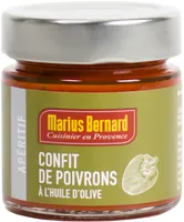Confit de poivrons à l'huile d'olive