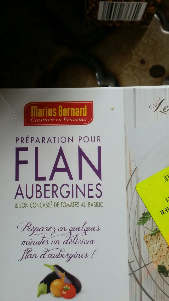 Flan d'aubergines