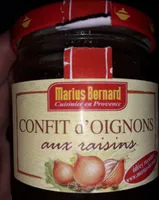 Confit d'oignons aux raisins