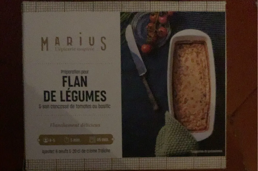 Flan de legumes