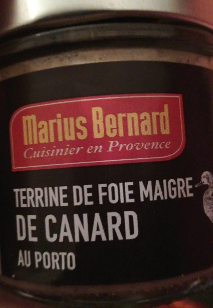 Terrine de foie maigre de canard