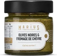 Olive noire fromage de chèvre