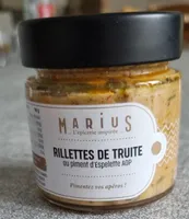 Rillette de truite au piment d'Espelette