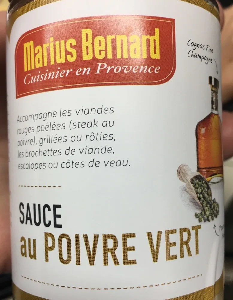 Sauce poivre vert