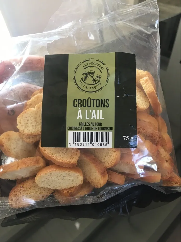 Croûtons à l'ail