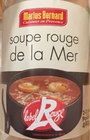 Soupe rouge de la mer