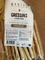 Gressins à l'huile d'Olive
